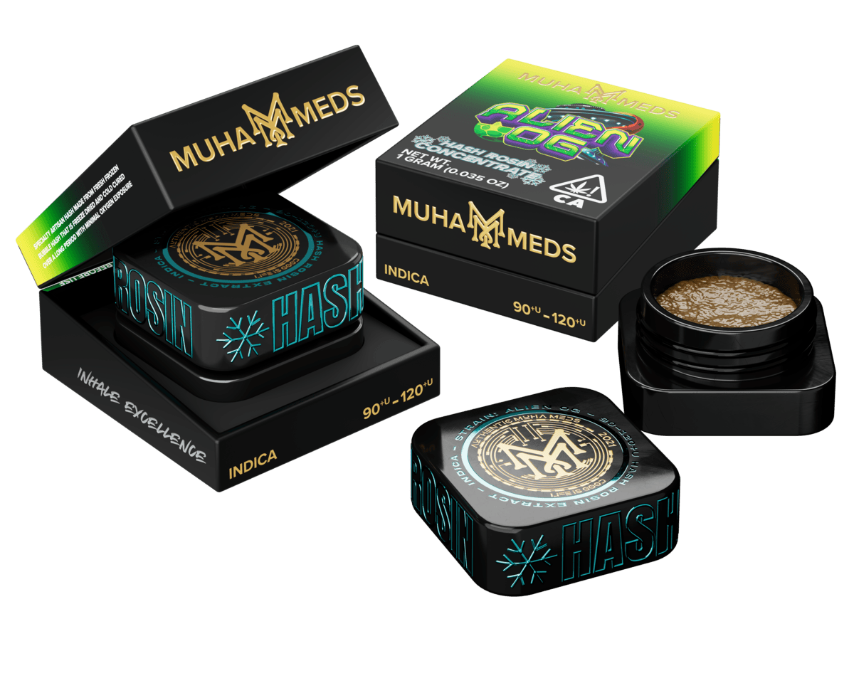 muha meds | alien og | live rosin | 1g muha meds | alien og | live rosin | 1g
