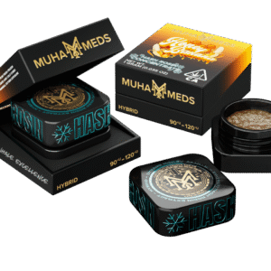 muha meds | honey banana | live rosin | 1g